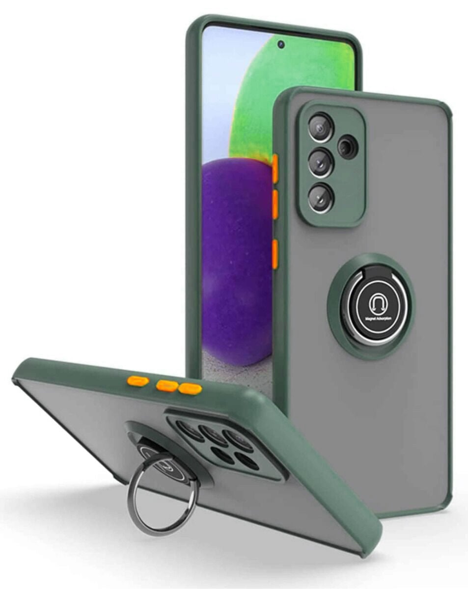 Kickstand Case for Galaxy A13 5G — Dark Green