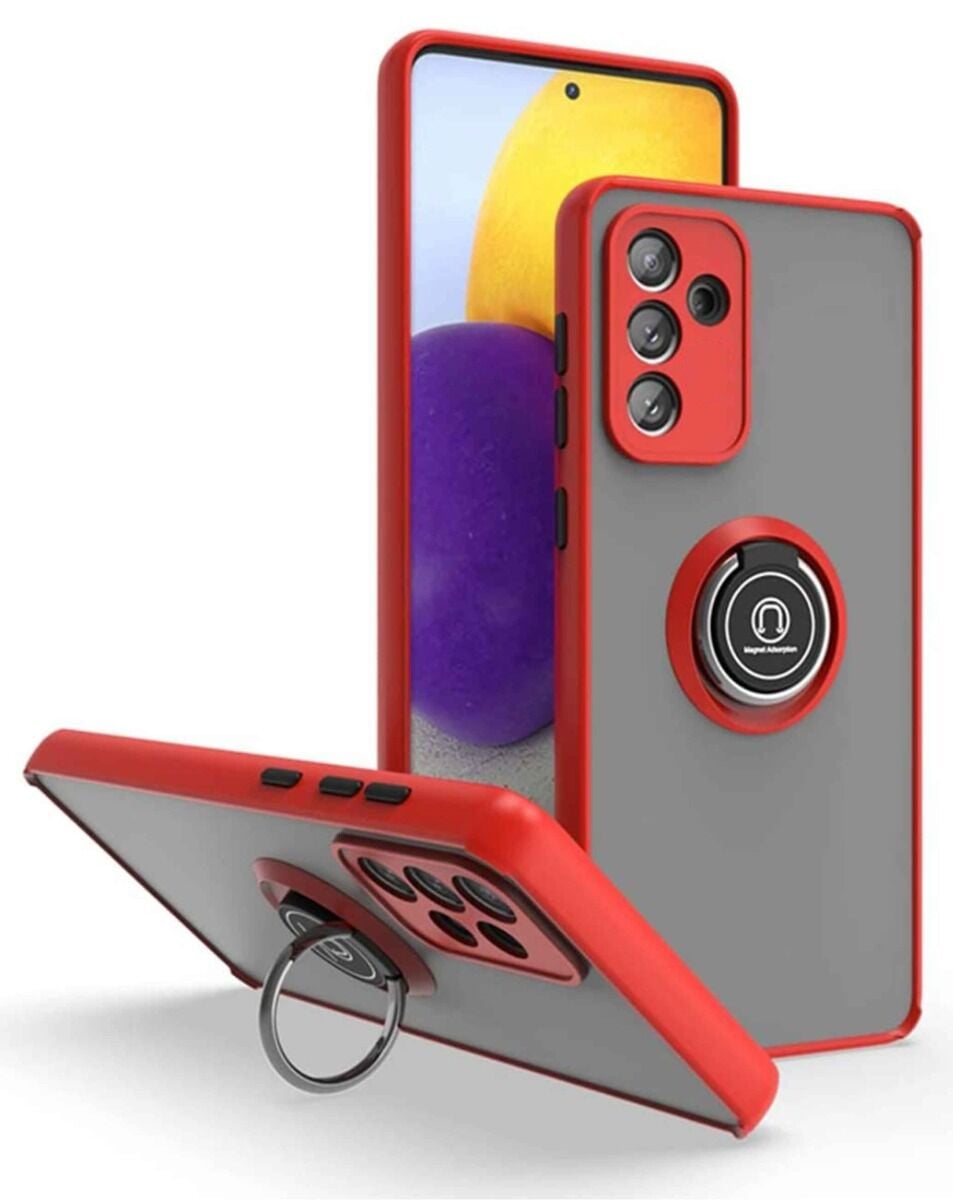 Kickstand Case for Galaxy A13 5G — Red