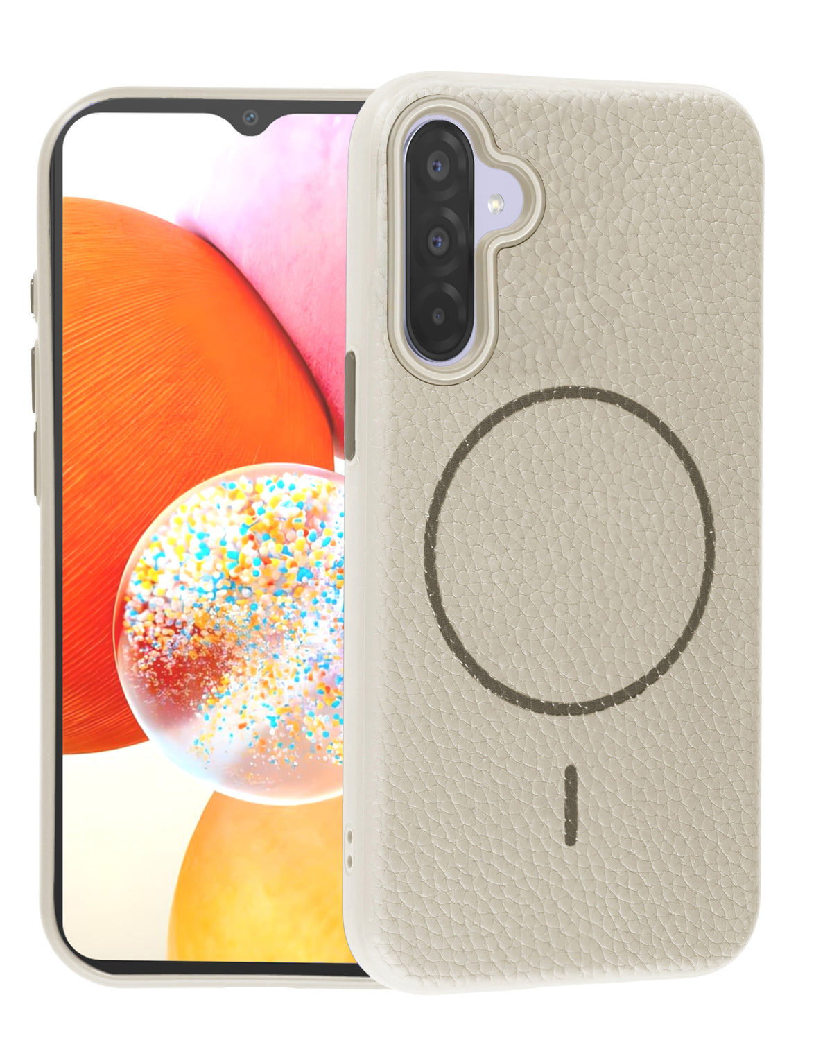 Magnetic Leather Case for Galaxy A17