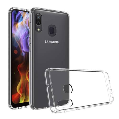 Crystal Clear Case for Galaxy A20 / A30 — Clear