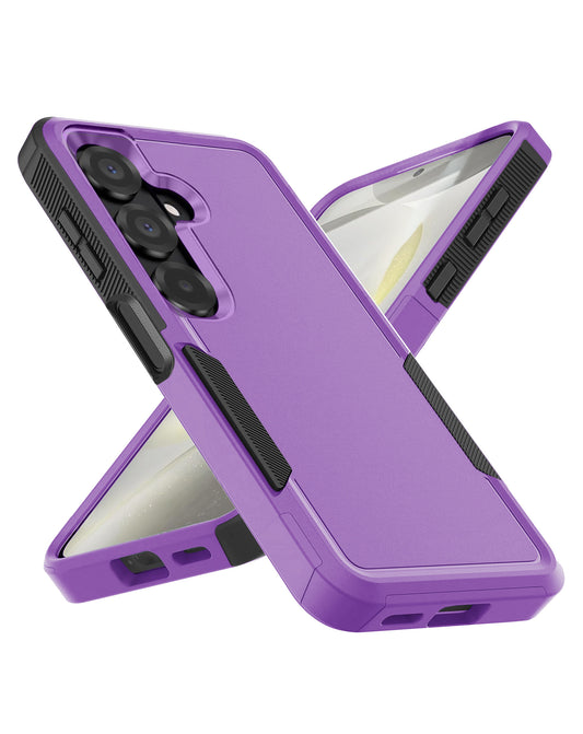 Heavy-Duty Shockproof Case for Galaxy A27 — Purple