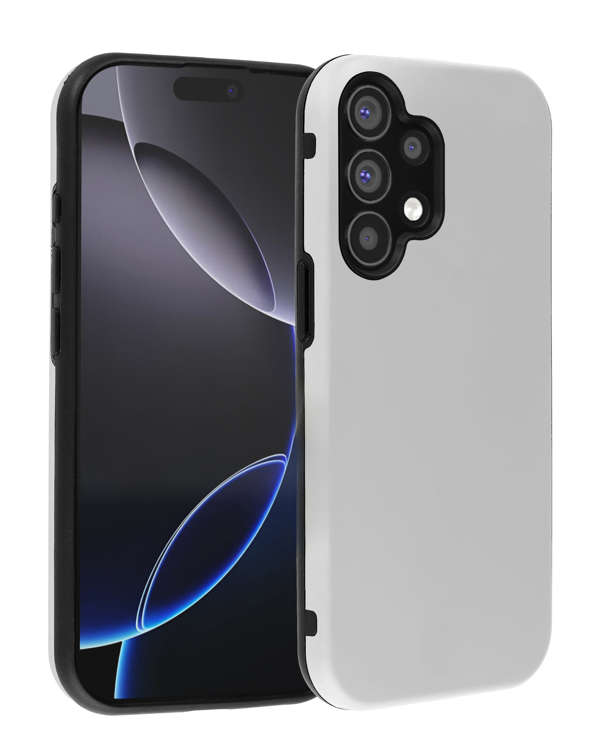Soft Silicone Case for Galaxy A32 4G — White