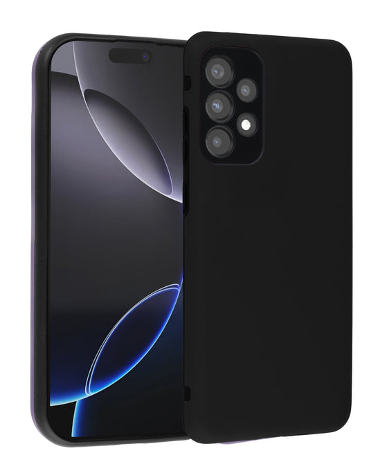 Soft Silicone Case for Galaxy A33 — Black