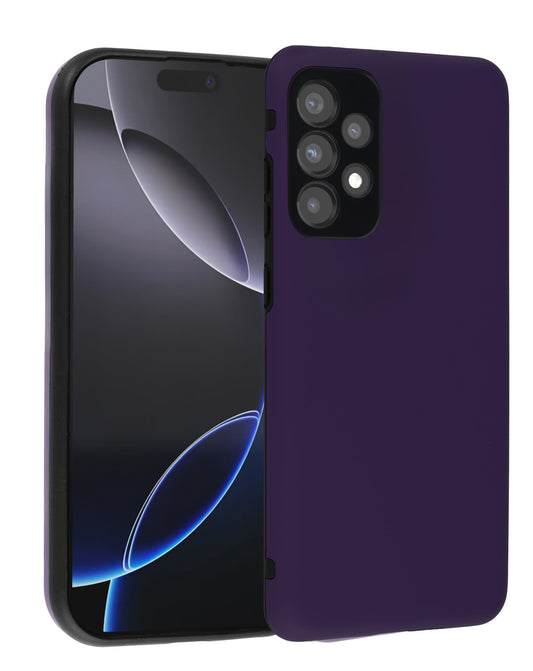 Soft Silicone Case for Galaxy A33 — Purple