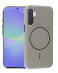 Magnetic Leather Case for Galaxy A36 — Tit Gray