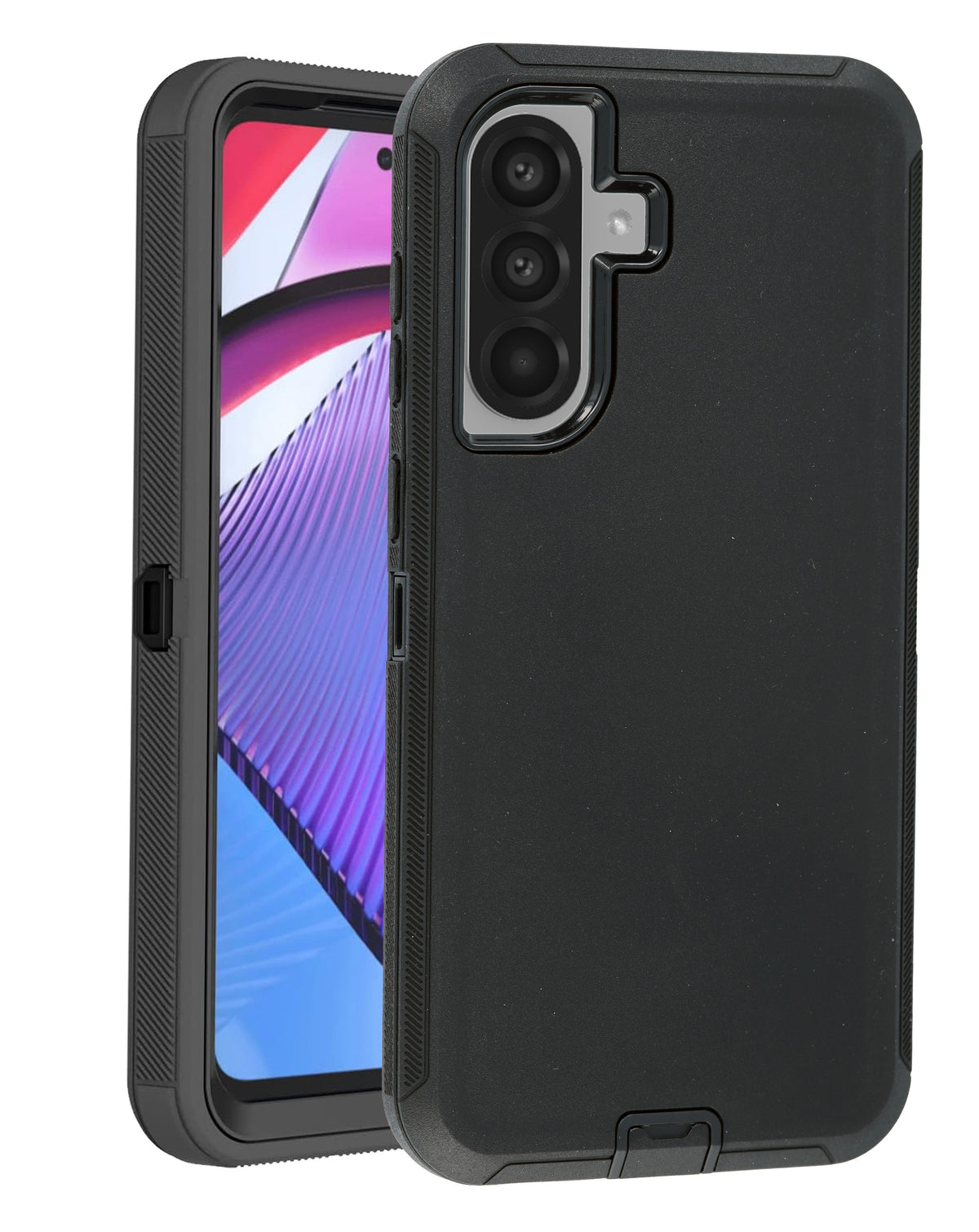 Heavy-Duty Shockproof Case for Galaxy A37 — Black