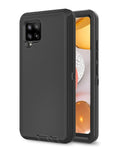 Heavy-Duty Shockproof Case for Galaxy A42 — Black