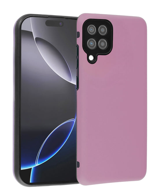 Soft Silicone Case for Galaxy A42 5G — Light Pink