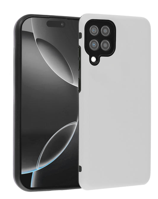 Soft Silicone Case for Galaxy A42 5G — White
