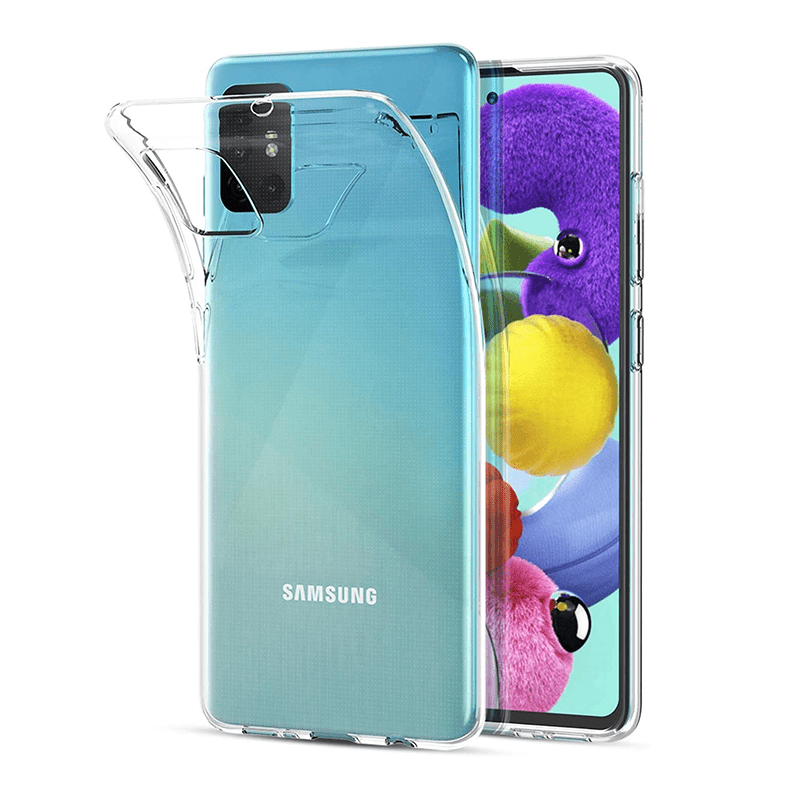 Crystal Clear Case for Galaxy A51 — Clear