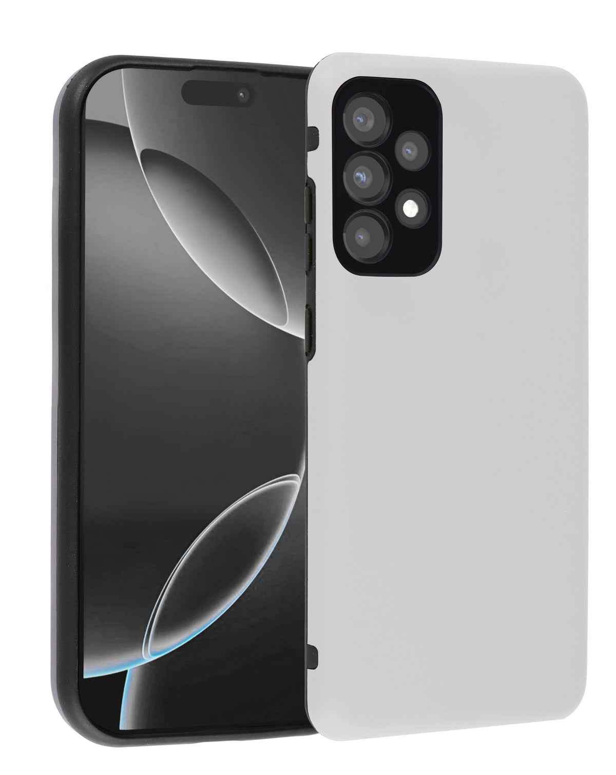 Soft Silicone Case for Galaxy A52 4G / 5G — White
