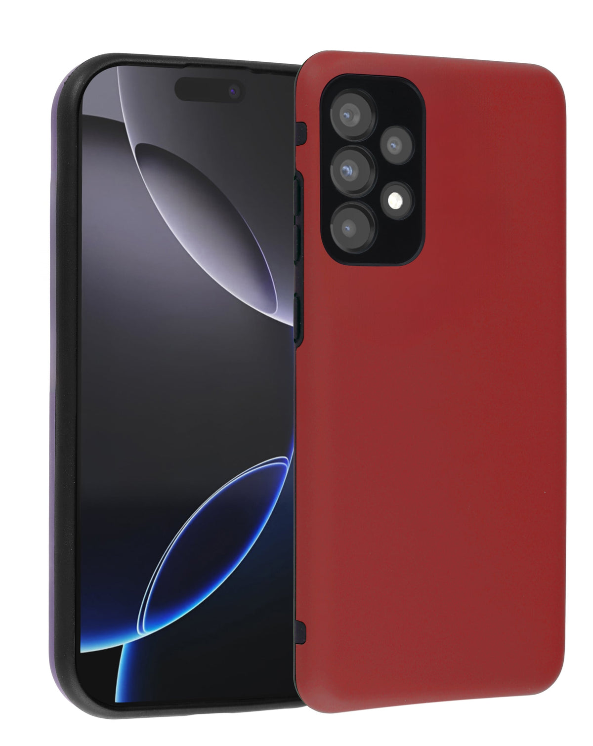 Soft Silicone Case for Galaxy A53 — Red