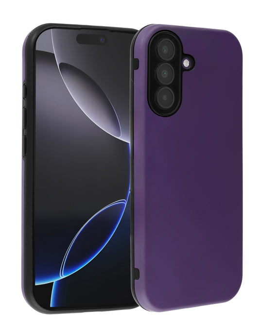 Soft Silicone Case for Galaxy A55 5G — Purple