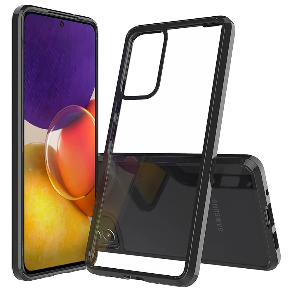Hybrid Case for Galaxy A82 — Black