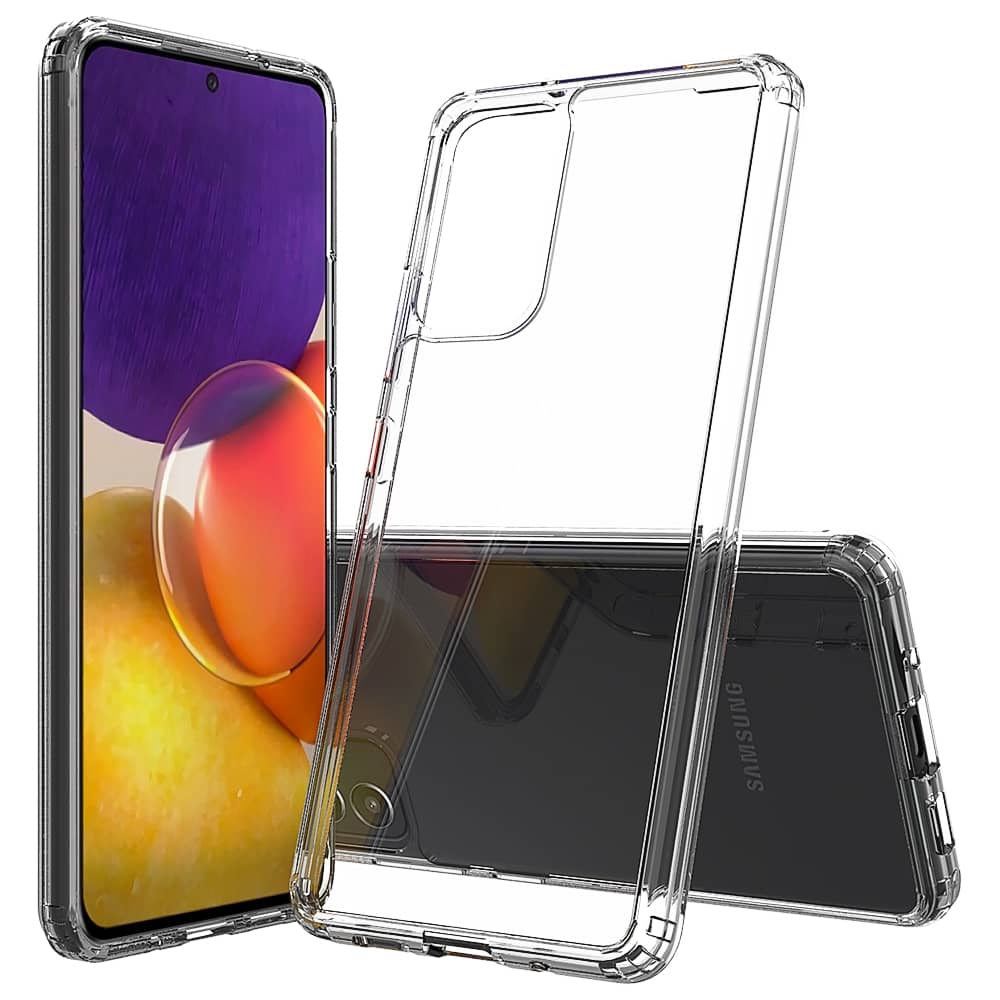 Crystal Clear Case for Galaxy A82 — Clear