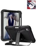 Kickstand Case for iPad Air 4 / Air 5 / Pro 11 1st / 2nd / 3rd / 4th — Black