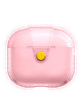 Crystal Clear Soft Silicone Case for AirPods 1 / 2 — Pink