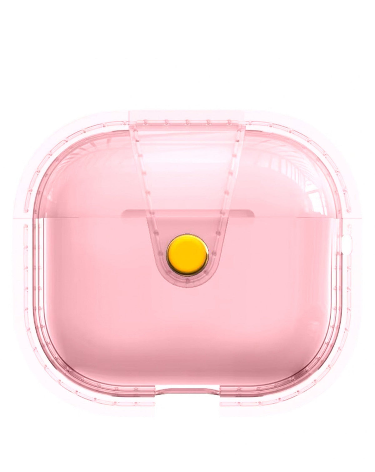 Crystal Clear Soft Silicone Case for AirPods 1 / 2 — Pink