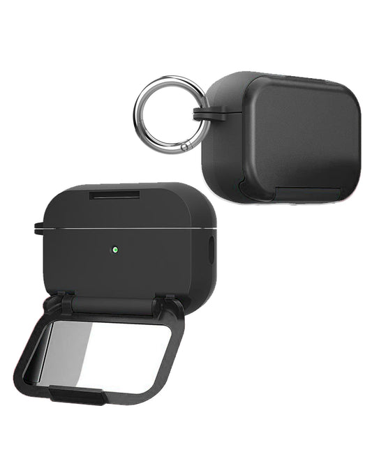 Kickstand Case for AirPods 4 / 5 — Black