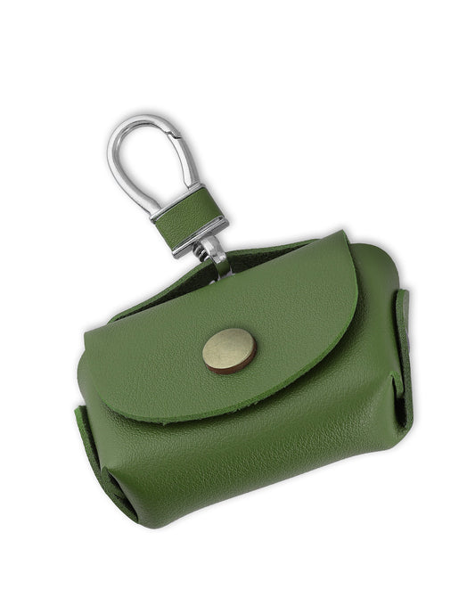 Leather Case for AirPods — Green
