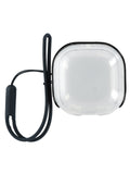 Crystal Clear Case for Galaxy Buds Pro / Buds 2 Pro / Buds 2 / Buds FE / Buds Live — Black
