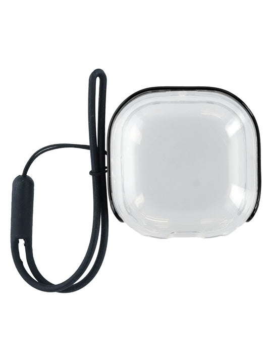 Crystal Clear Case for Galaxy Buds Pro / Buds 2 Pro / Buds 2 / Buds FE / Buds Live — Black