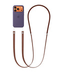 Lanyard Crossbody For Phone Case / Adjustable Neck Hanging — 3.6ft, Burgundy