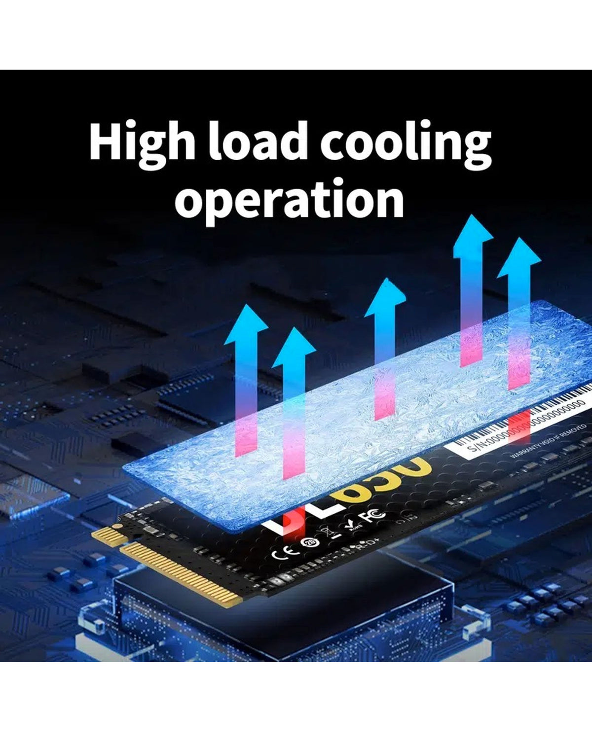 Derlar M.2 NVME PCIe 4.0 2280 1TB SSD Solid State Drive