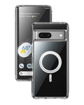 Crystal Clear Wireless-Charging Compatible Case for Google Pixel 7 — Clear
