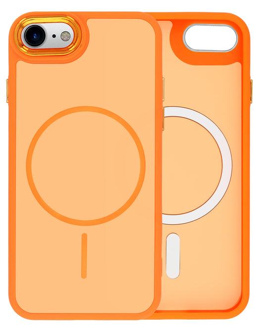 MagSafe Heavy-Duty Shockproof Case for iPhone 7 / 8 — Orange