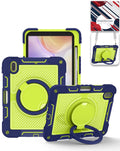 Heavy-Duty Shockproof Kickstand Case for iPad 10 2022 10.9 — Navy Blue