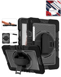 Kickstand Full-Body Case for iPad 10.2 7th / 8th / 9th / Air 3 / Pro 10.5 — Black