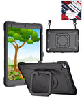 Kickstand Full-Body Case for iPad 10.2 7th / 8th / 9th / Air 3 / Pro 10.5 — Black