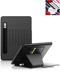 Magnetic Heavy-Duty Shockproof Kickstand Case for iPad 10.2 7th / 8th / 9th / Air 3 / Pro 10.5 — Black