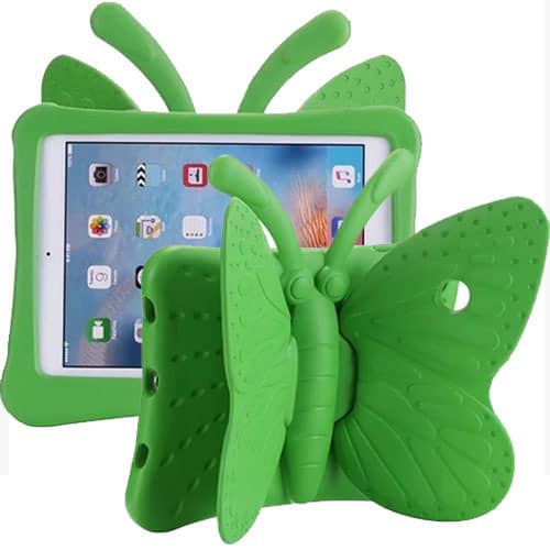 Heavy-Duty Shockproof Kids Case for iPad 2 / 3 / 4 — Green