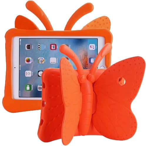Heavy-Duty Shockproof Kids Case for iPad 2 / 3 / 4 — Orange