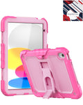 Heavy-Duty Shockproof Kickstand Case for iPad 10 2022 10.9