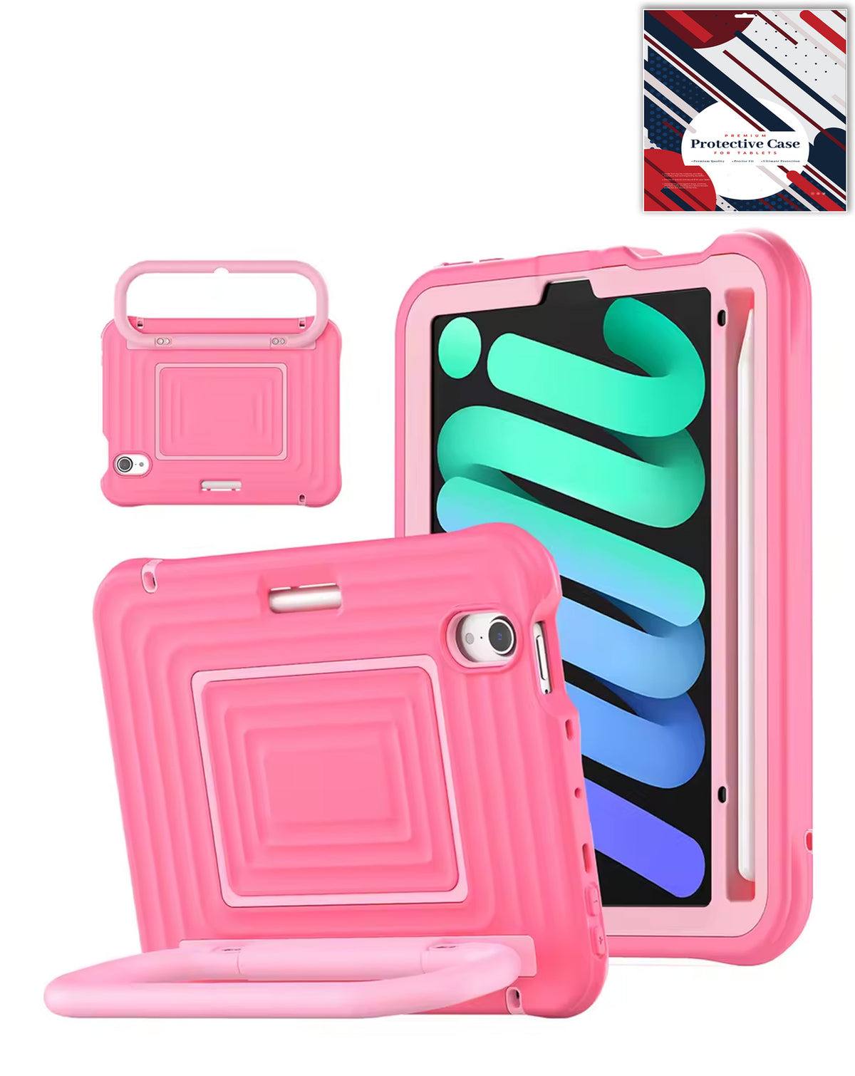 Kickstand Case for iPad 10 2022 10.9 — Pink