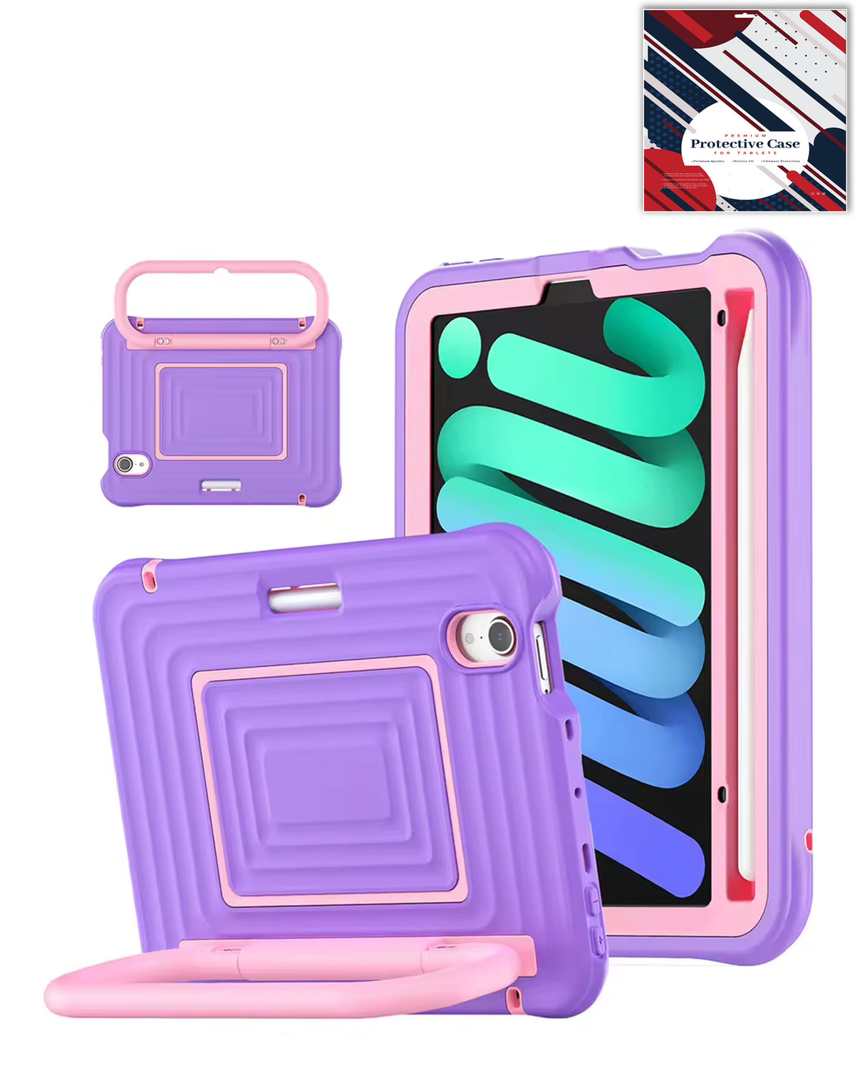 Kickstand Case for iPad 10 2022 10.9 — Purple