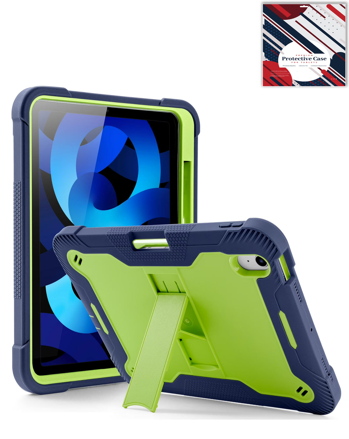Kickstand Case for iPad 10 2022 10.9 — Green