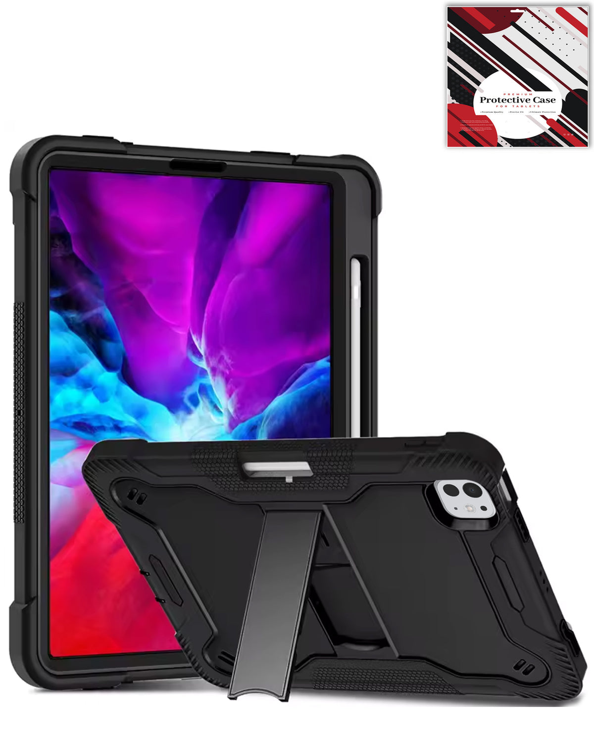 Kickstand Case for iPad Pro 13 2024 / 2025 — Black