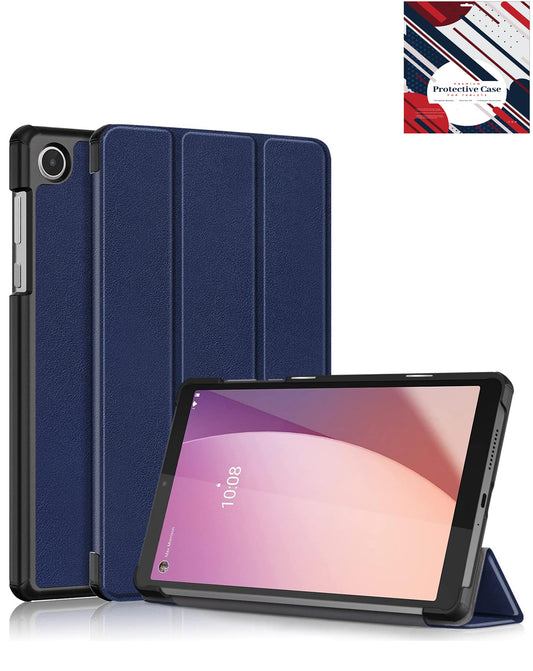 Heavy-Duty Shockproof Kickstand Case for Kindle Fire Max 11 2023 — Dark Blue