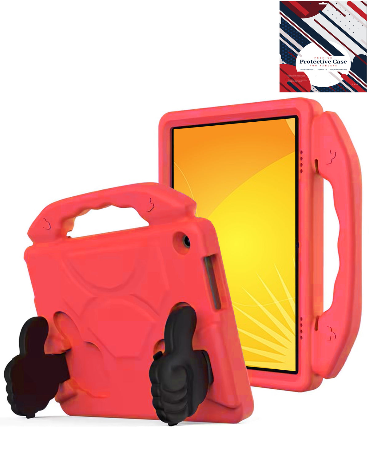 Kickstand Kids Case for Kindle Fire Max 11 2023 — Red