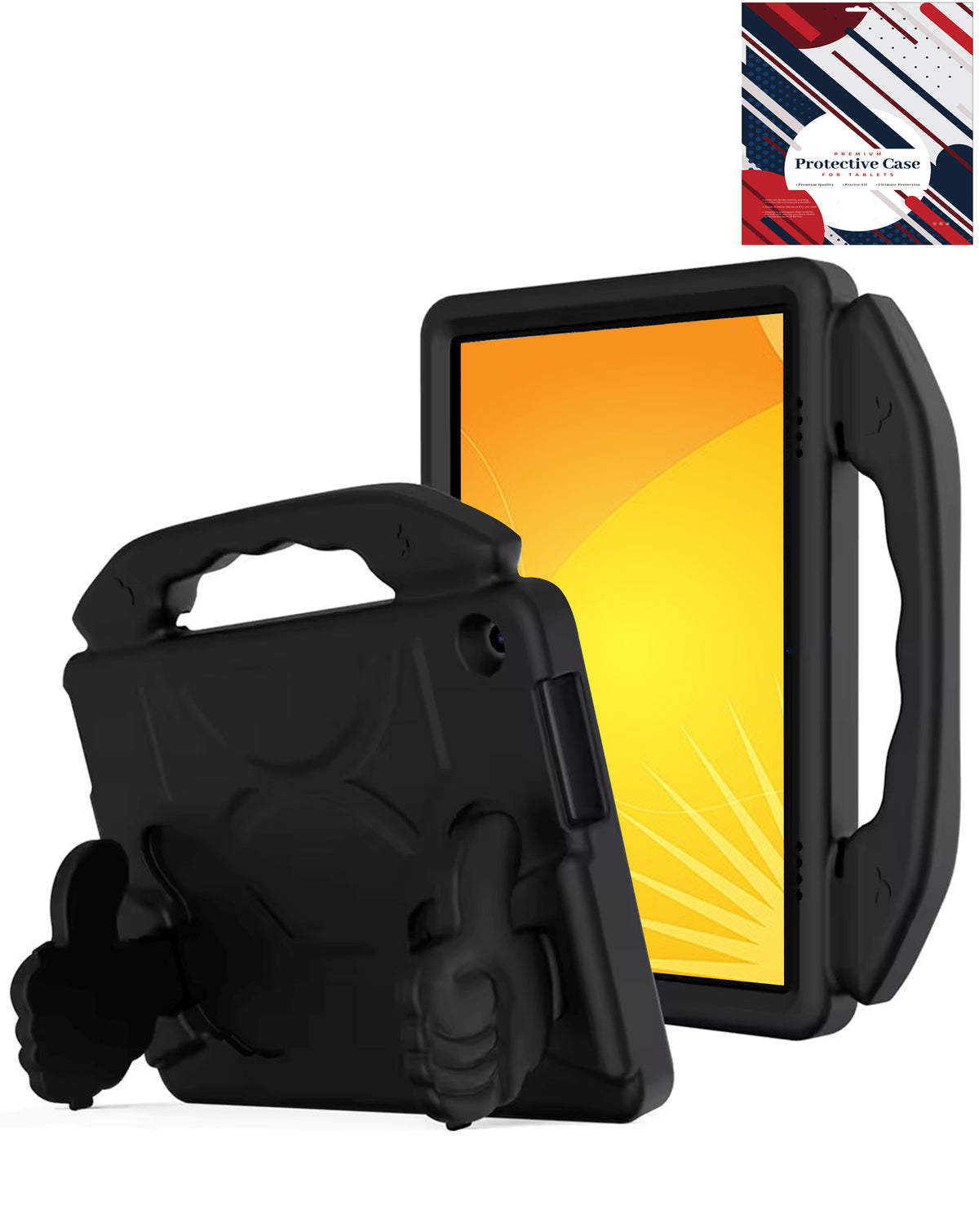 Kickstand Kids Case for Kindle Fire Max 11 2023 — Black