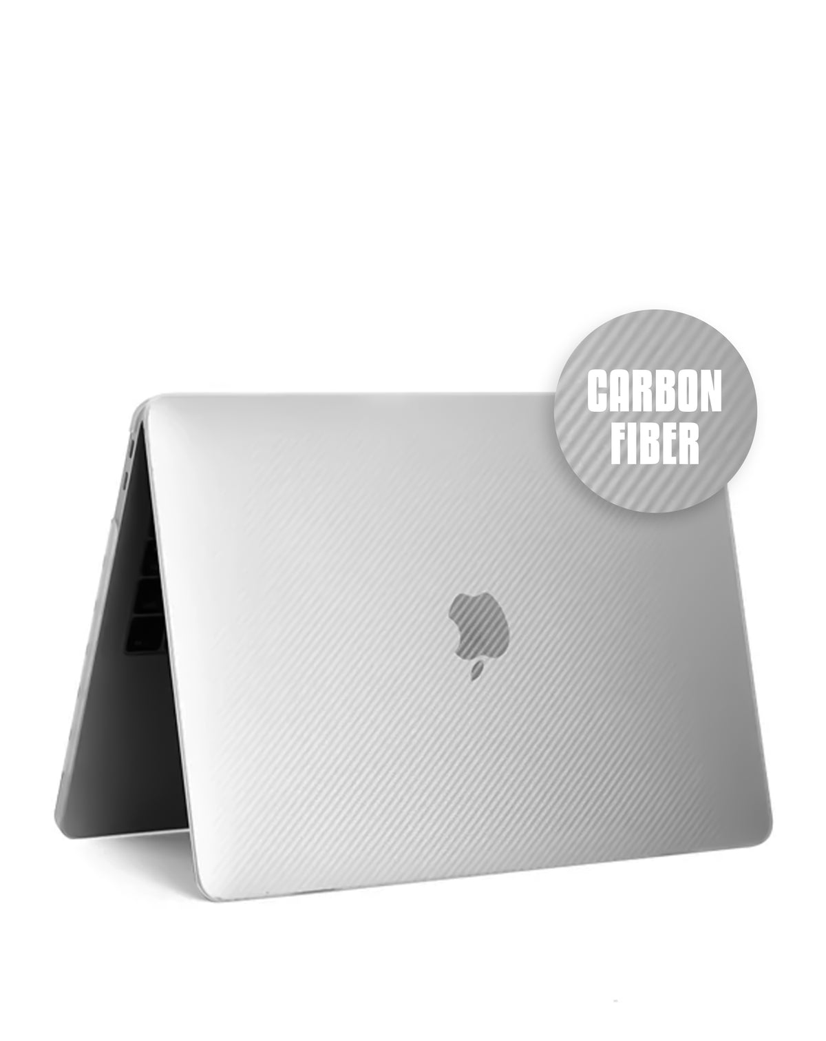 Carbon Fiber Protective Case for MacBook Pro 13.3 — White, A1706 / A1708 / A1989 / A2159 / A2289 / A2251 / A2338