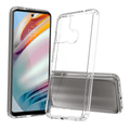 Crystal Clear Case for Moto G60 — Clear