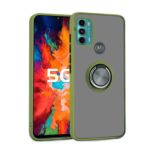 Kickstand Case for Moto G60 — Green