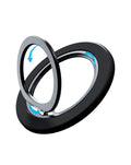 Universal Phone Bracket Foldable Ring Holder — Black