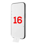 Retail Screen Packing Film for iPhone 16 — 100 Pack