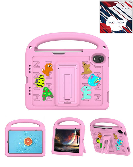 Heavy-Duty Shockproof Case for iPad Mini 6 / 7 — Pink